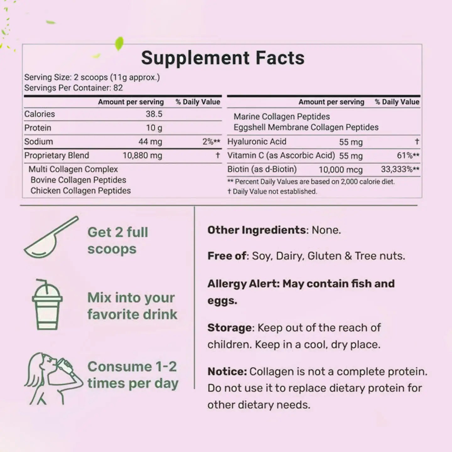 Multi Collagen Peptide Powder