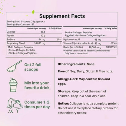 Multi Collagen Peptide Powder